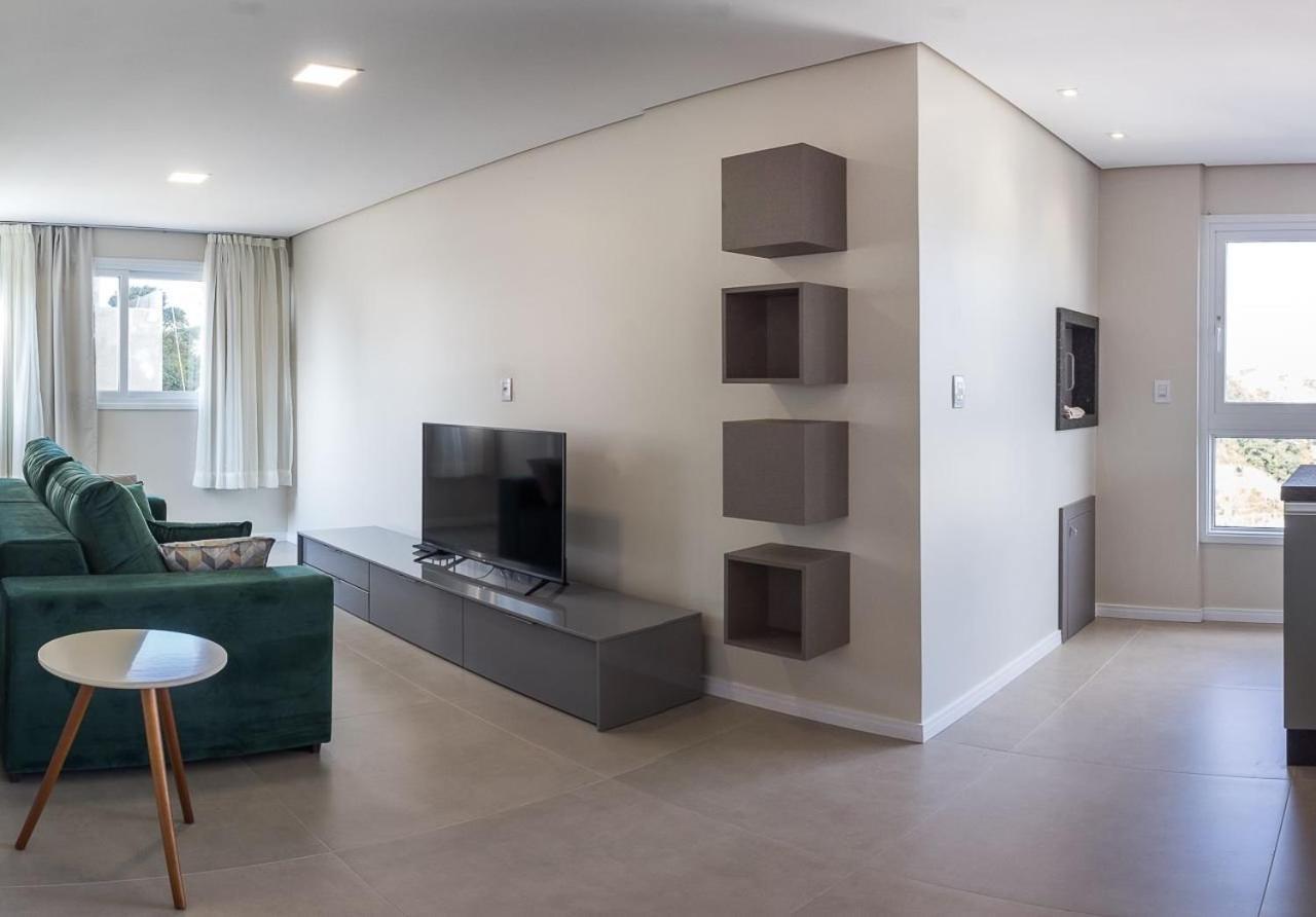 Dallas Apartamentos Na Via Gastronomica-Estacionamento-Amplos E Equipados-Wifi เบงโต กองซัลเวส ภายนอก รูปภาพ