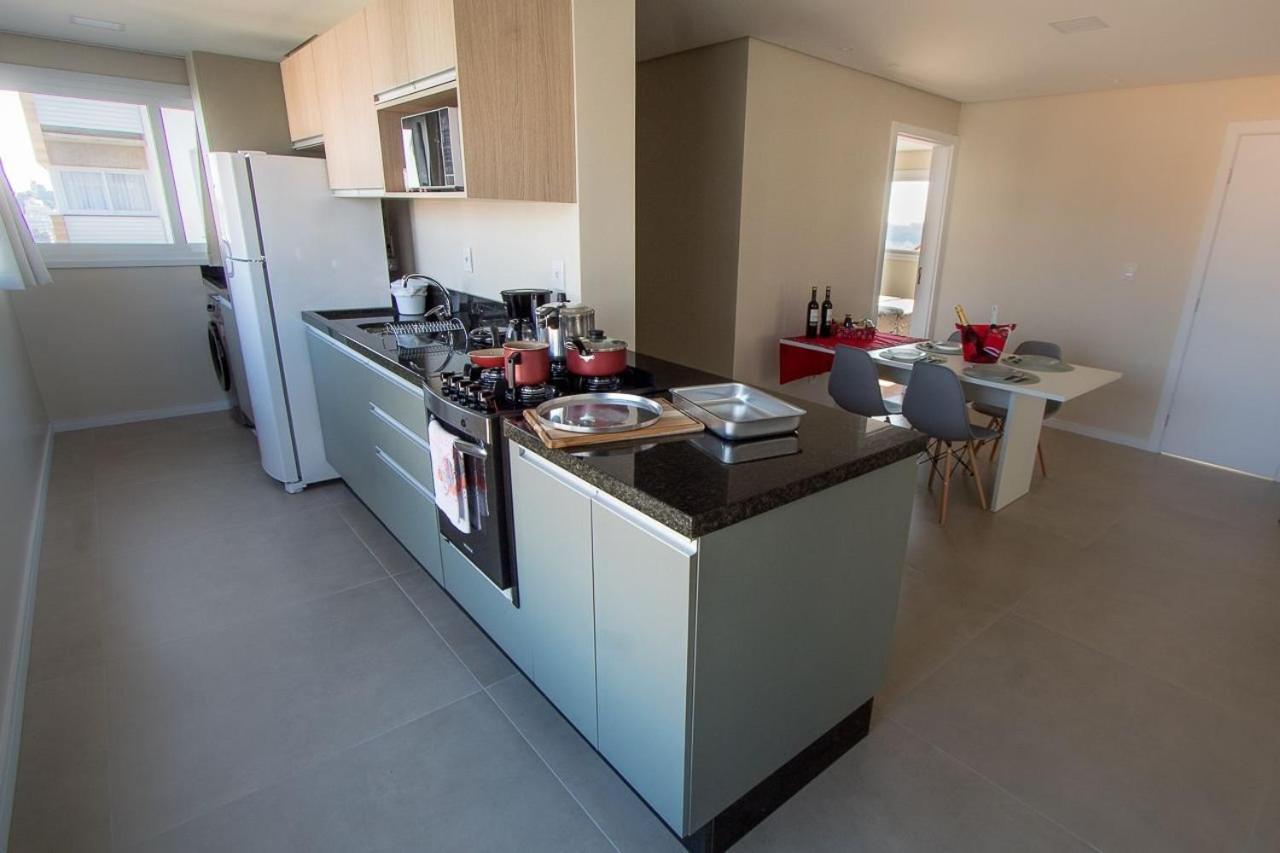Dallas Apartamentos Na Via Gastronomica-Estacionamento-Amplos E Equipados-Wifi เบงโต กองซัลเวส ภายนอก รูปภาพ
