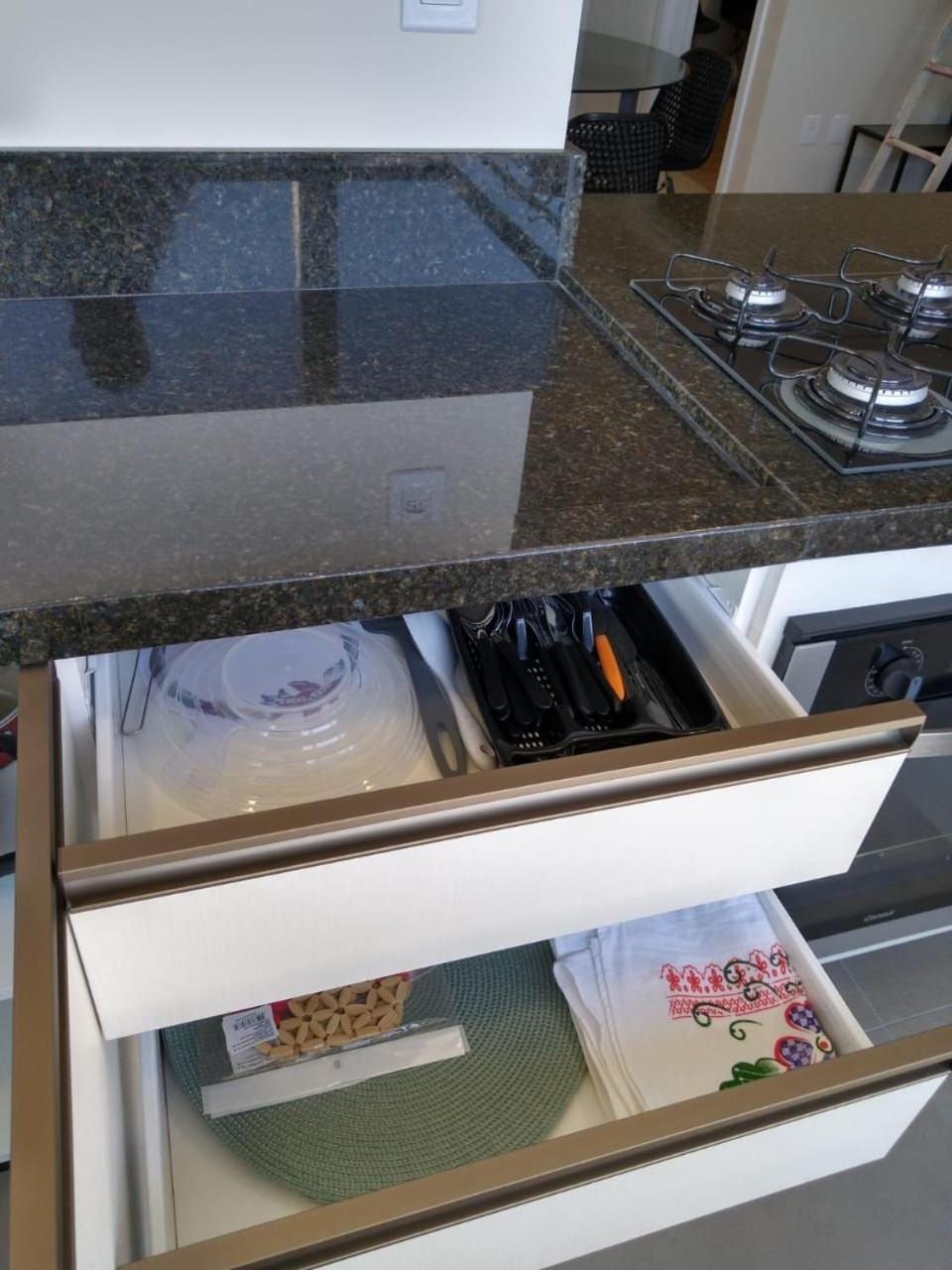 Dallas Apartamentos Na Via Gastronomica-Estacionamento-Amplos E Equipados-Wifi เบงโต กองซัลเวส ภายนอก รูปภาพ